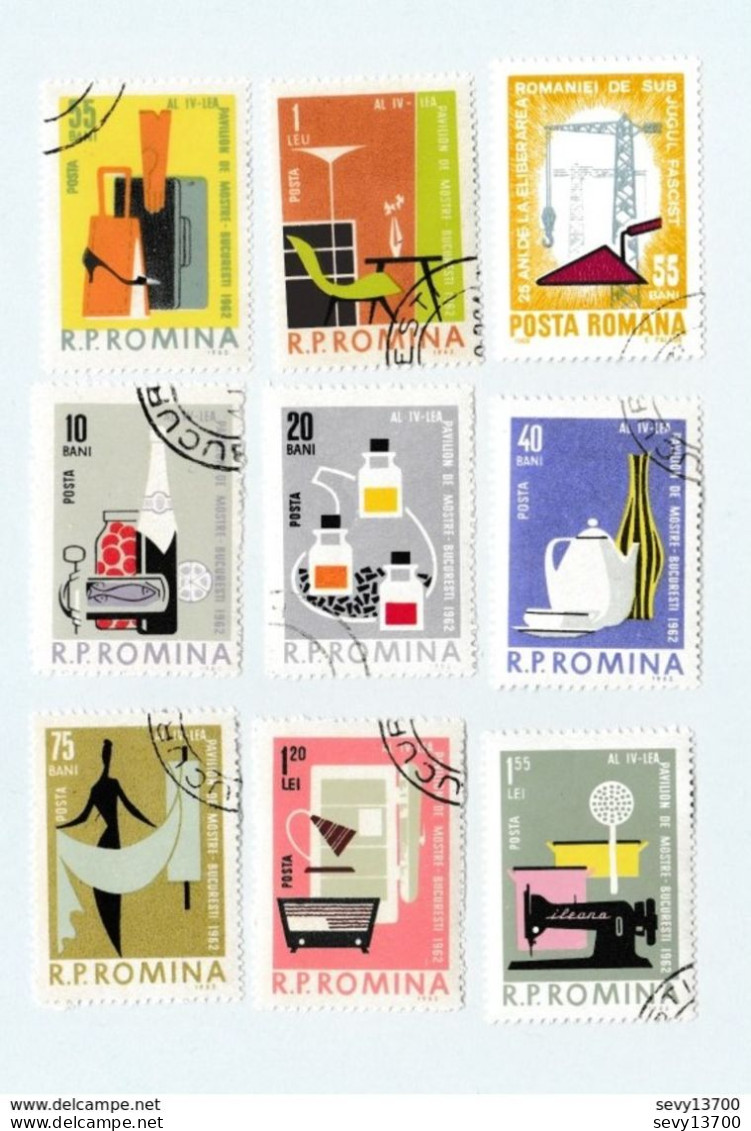 Roumanie Lot De 50 Timbres - Verzamelingen