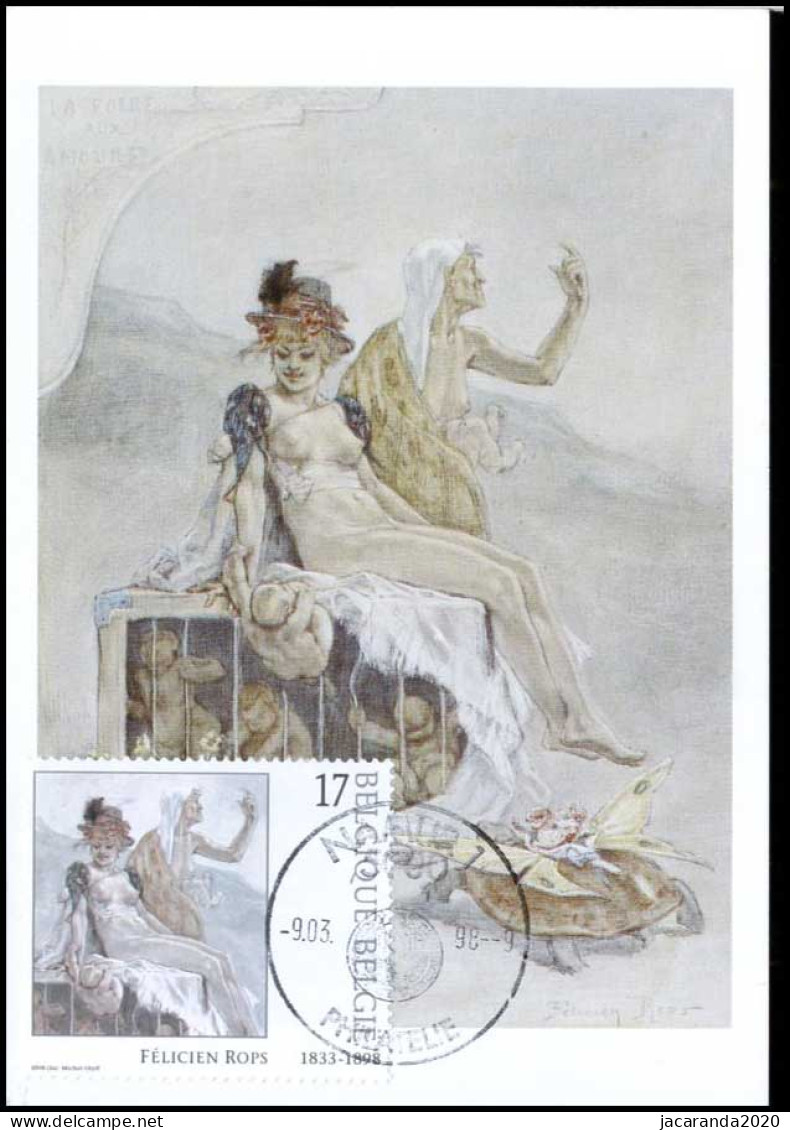 2741 - MK - Felicien Rops - De Liefdesmarkt - 1991-2000