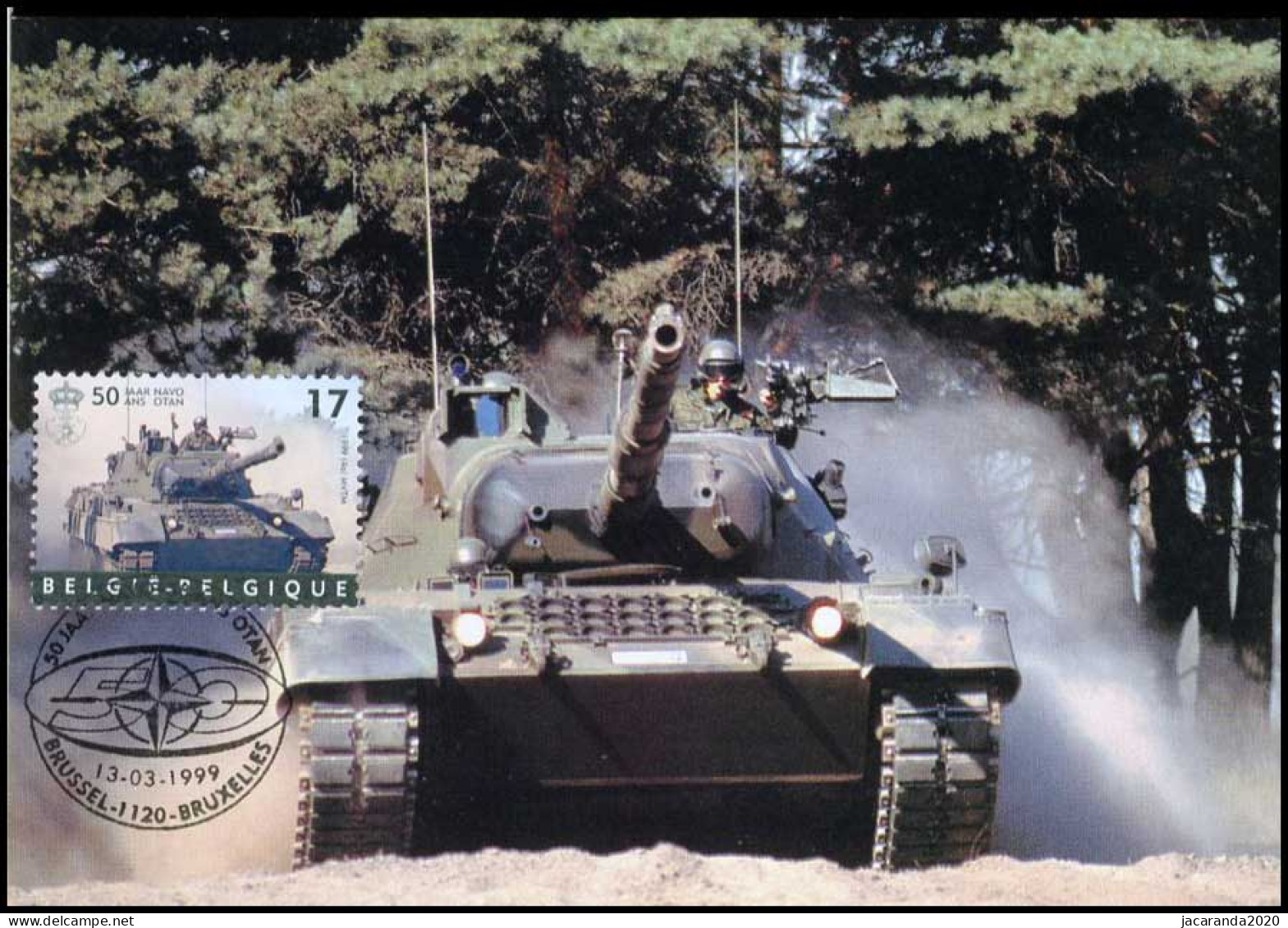 2809 - MK - Landmacht - Leopardtank - 1991-2000