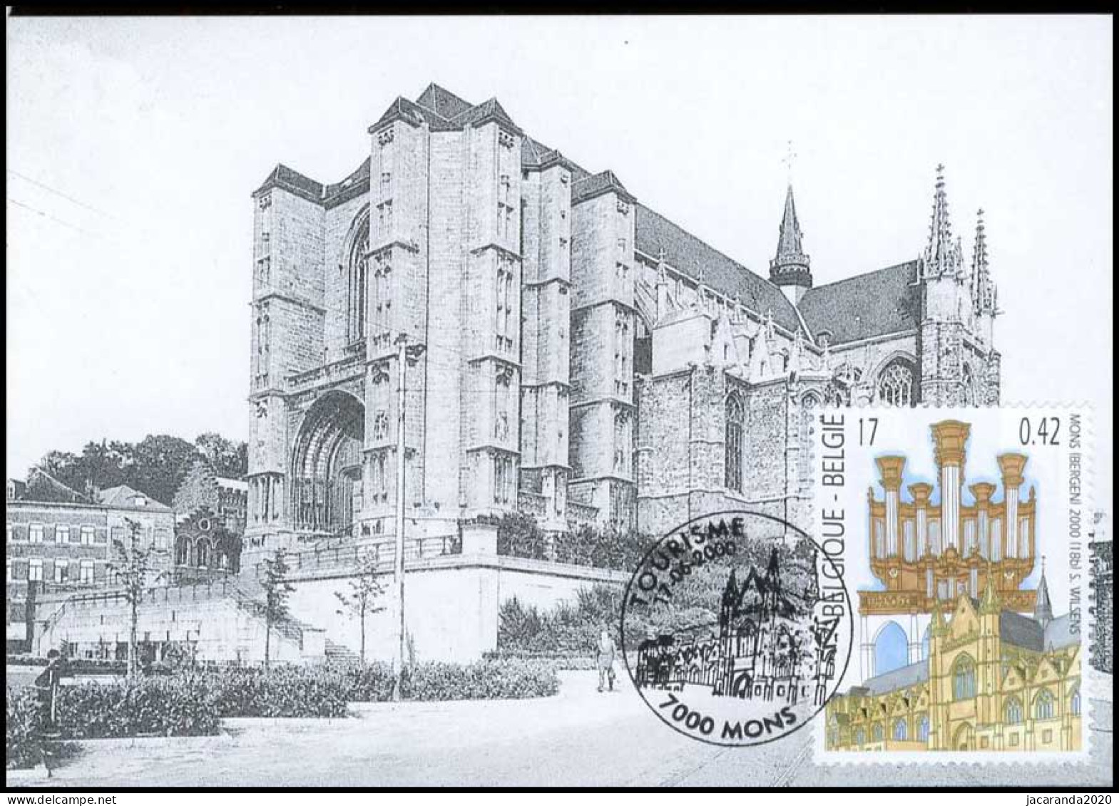 2927 - MK - Mons - St.-Waudru - 1991-2000