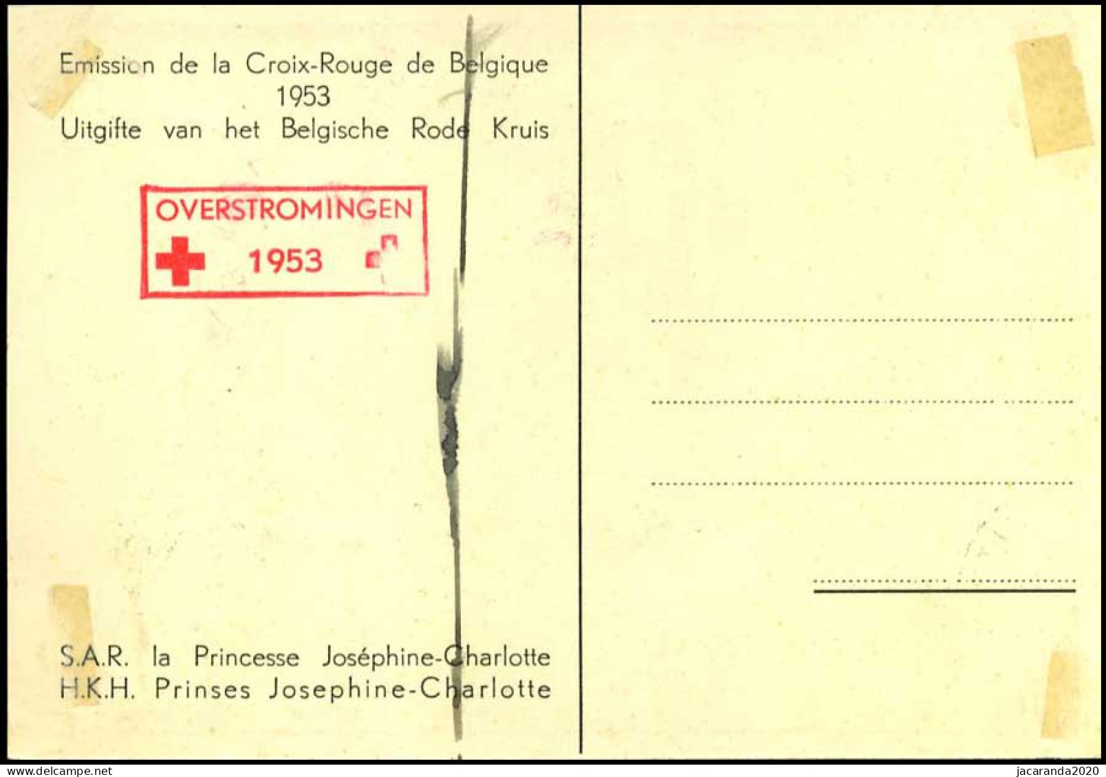 912+913 - MK - Huwelijk Prinses Joséphine-Charlotte - 1951-1960