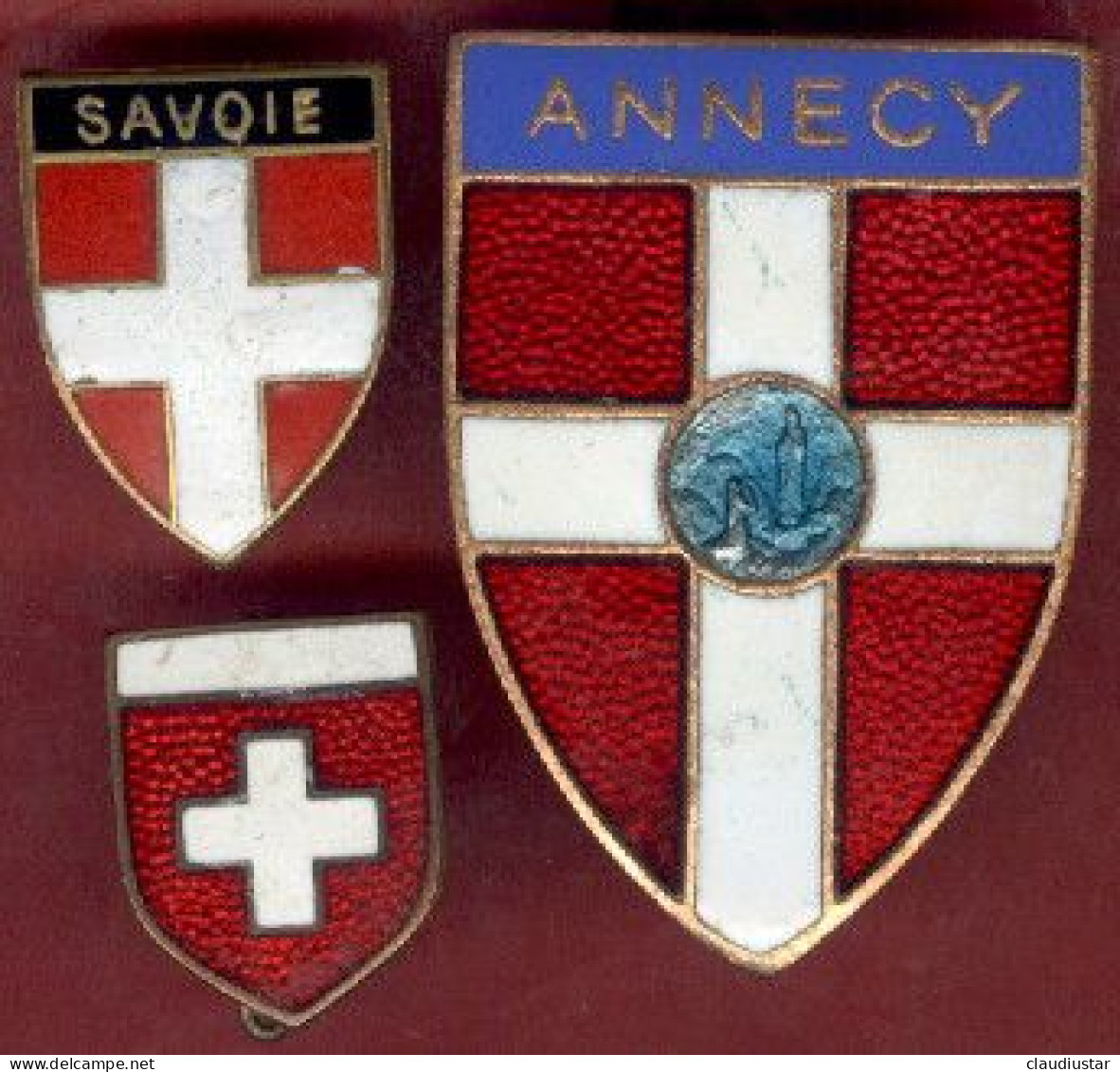 ** LOT  5  BROCHES  SAVOIE ** - Sport Invernali