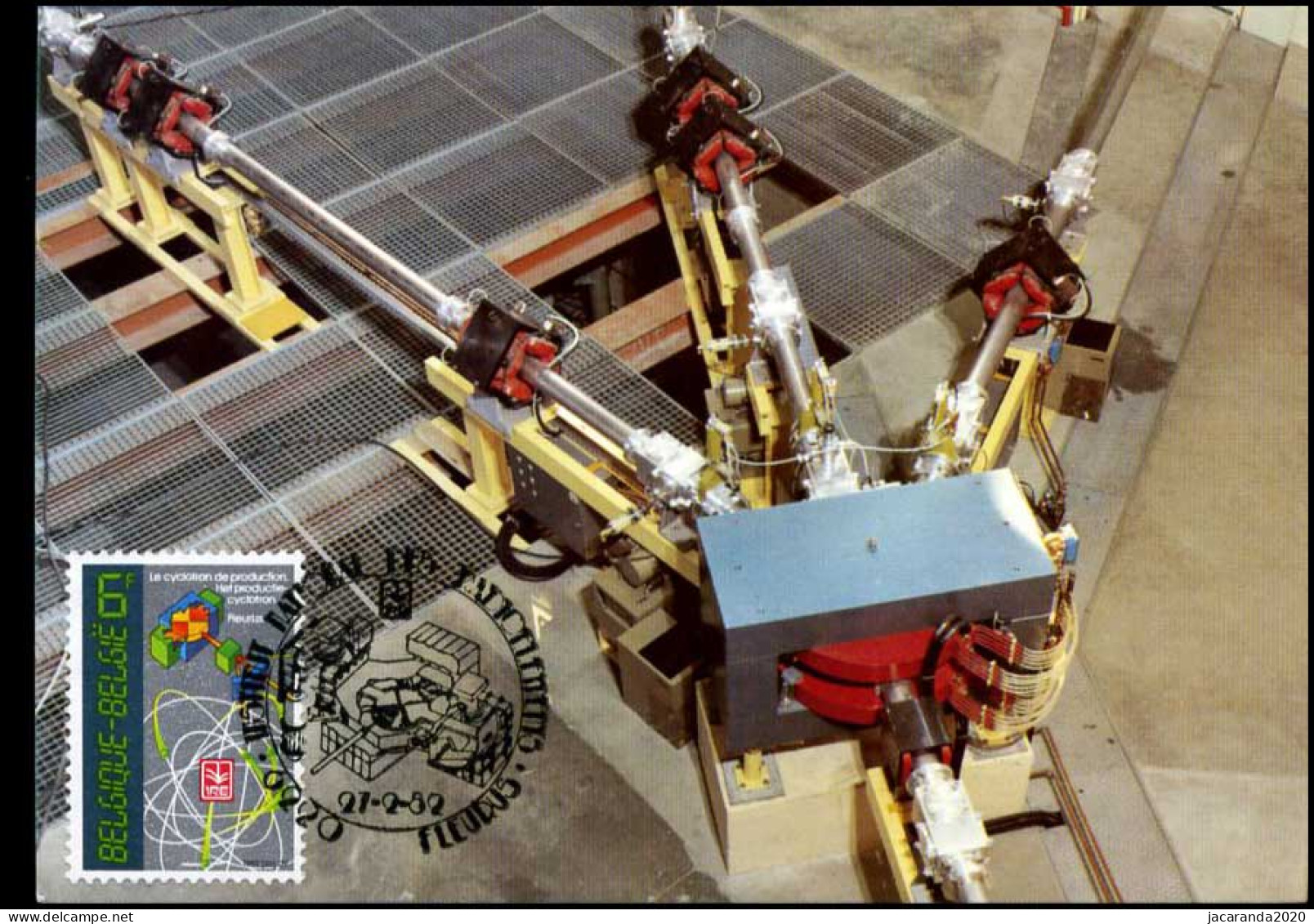 2036 - MK - Wetenschap : Cyclotron N.I.R. Te Fleurus - 1981-1990