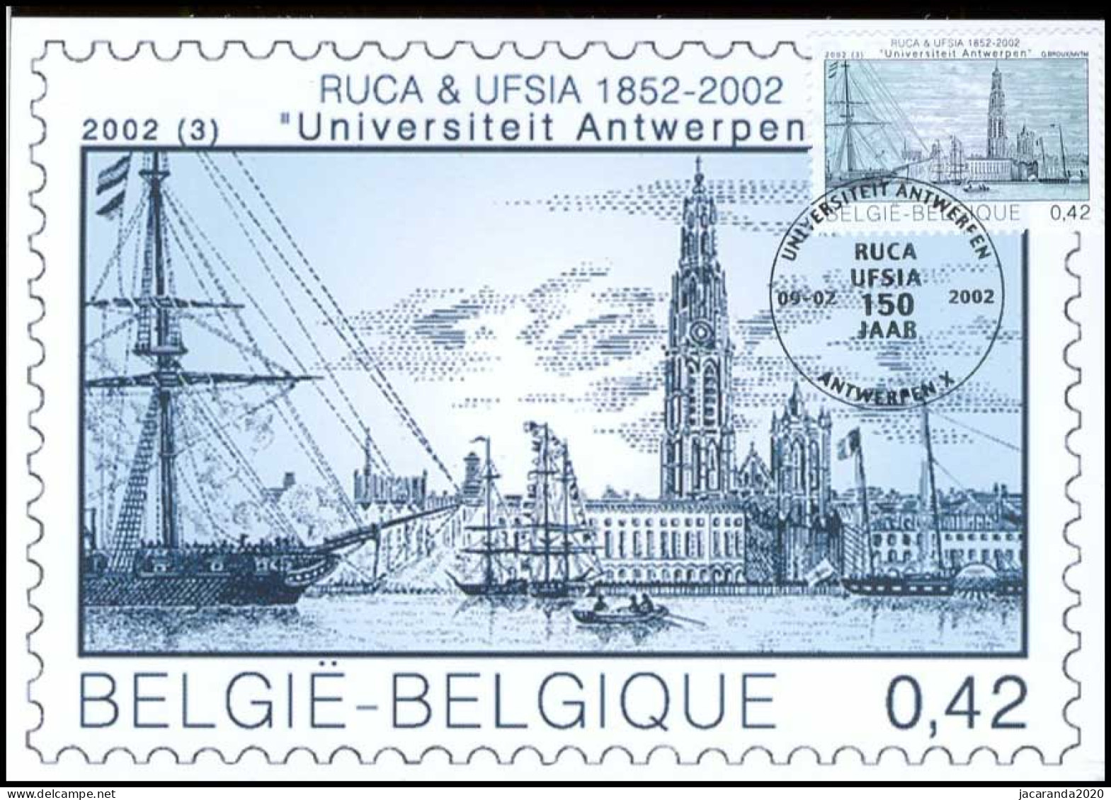 3057 - MK - 150 Jaar 'Universiteit Antwerpen' #2 - 2001-2010