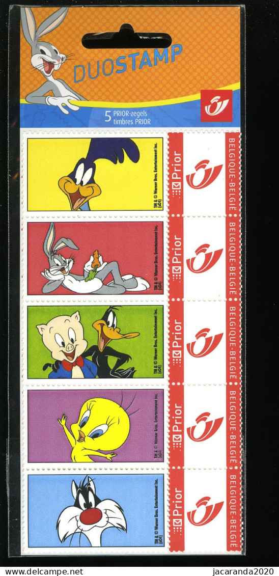 België 3274 - Duostamp - Woody Wood - Tweety - Warner Bross - Strook Van 5 - In Originele Verpakking - Sous Blister - Postfris