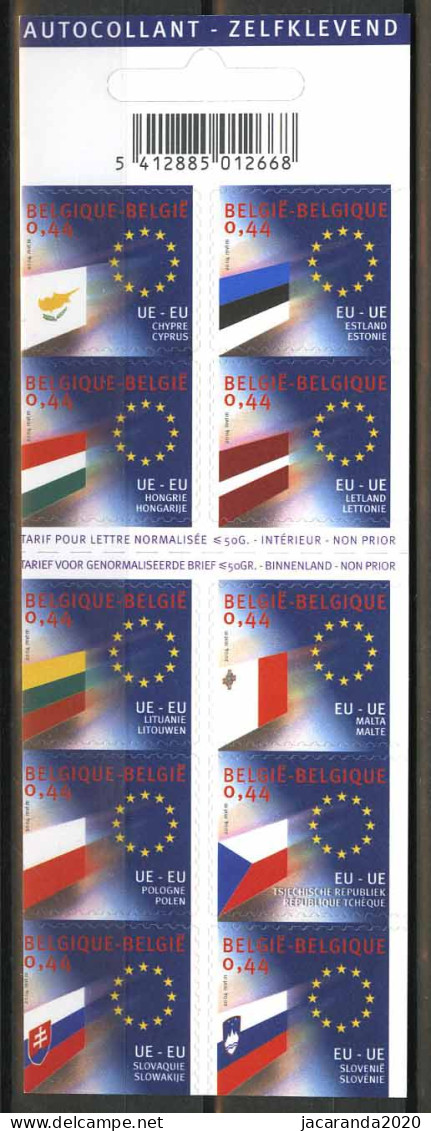 België B44-Cu - Postzegelboekje - Europese Unie - Zonder Witte Rand Links - Sans Bord Blanc à Gauche - 1991-2020