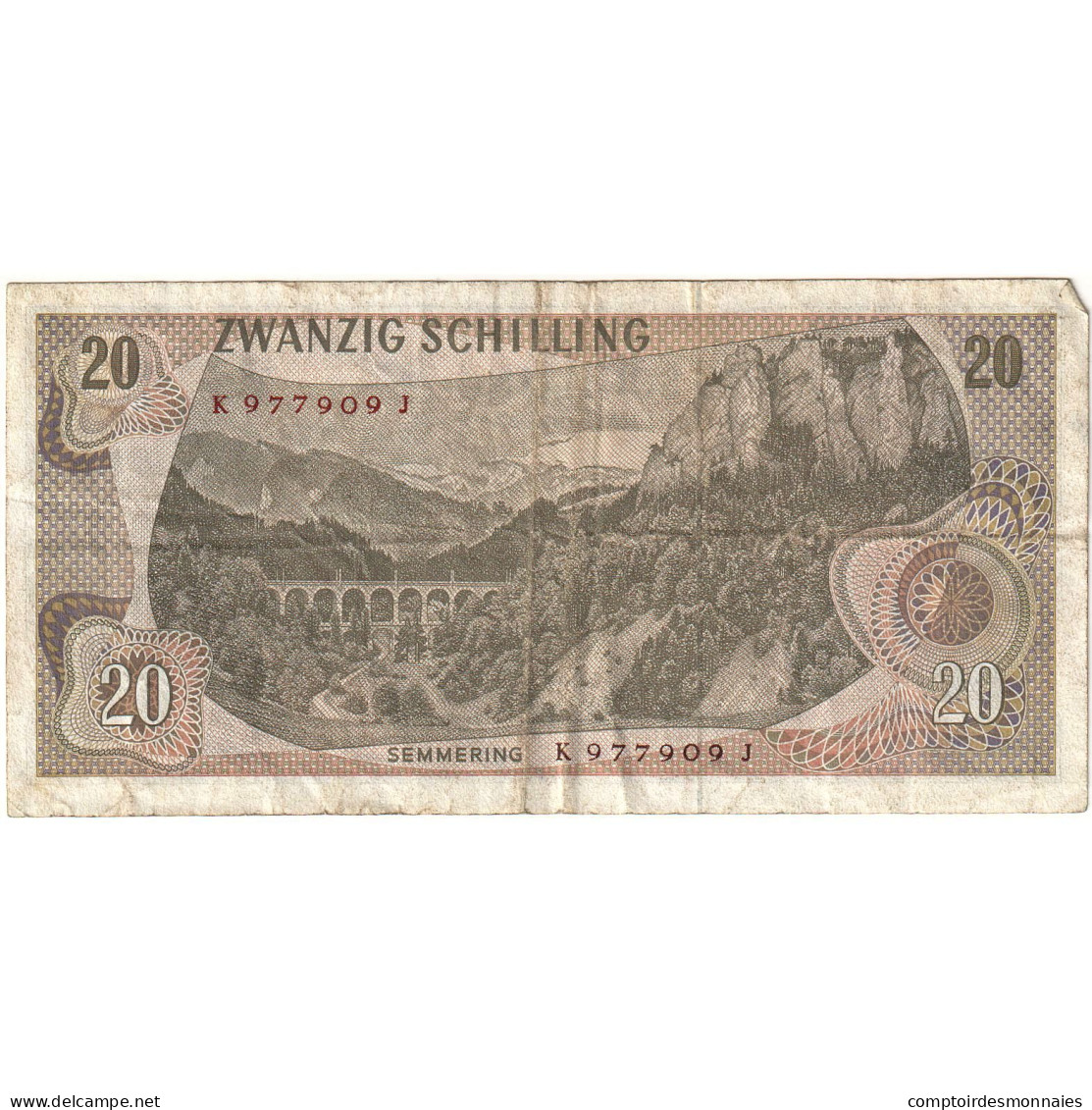 Billet, Autriche, 20 Schilling, 1967, 1967-07-02, KM:142a, B+ - Oesterreich