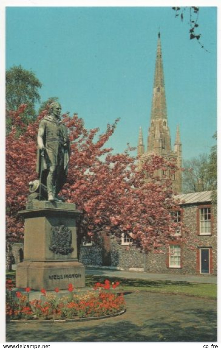 Norwich, Statue De Wellington - Norwich