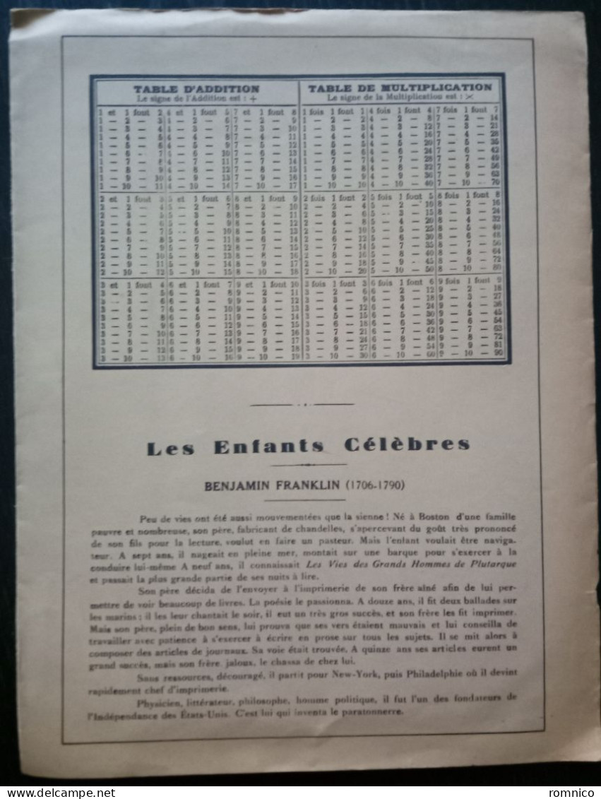 Protège Cahier Huile Salver Foie De Morue Benjamin  Franklin - Protège-cahiers