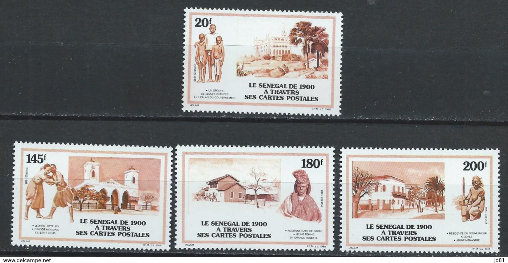 Sénégal YT 776-779 Neuf Sans Charnière - XX - MNH - Senegal (1960-...)