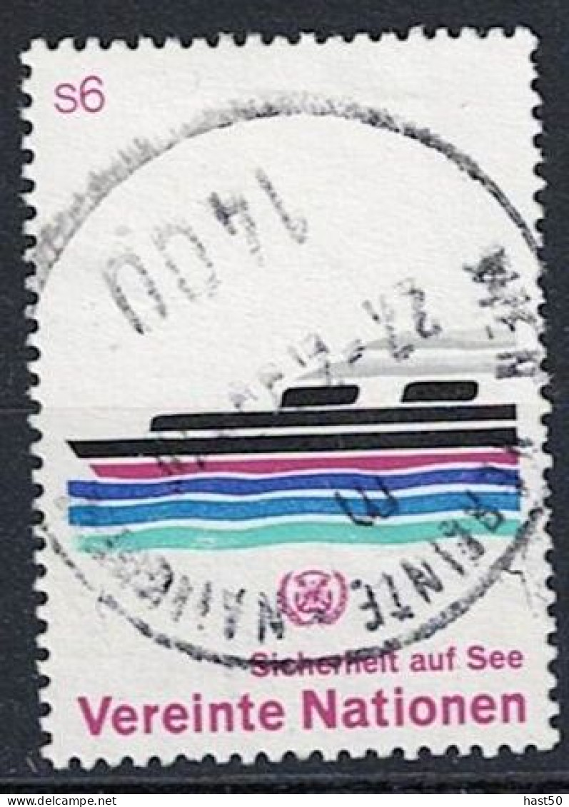 UNO Wien Vienna Vienne - Sicherheit Auf See (MiNr: 31) 1983 - Gest Used Obl - Usados