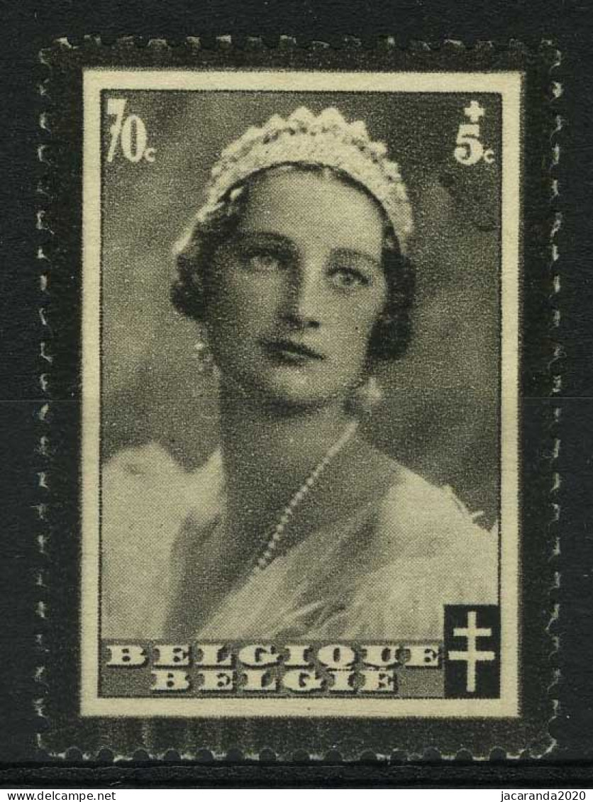 België 415-V5 (*) - Veiligheidsspeld Onder Cijfer 5 - Epingle De Sureté Sous Le Chiffre 5 - 1931-1960