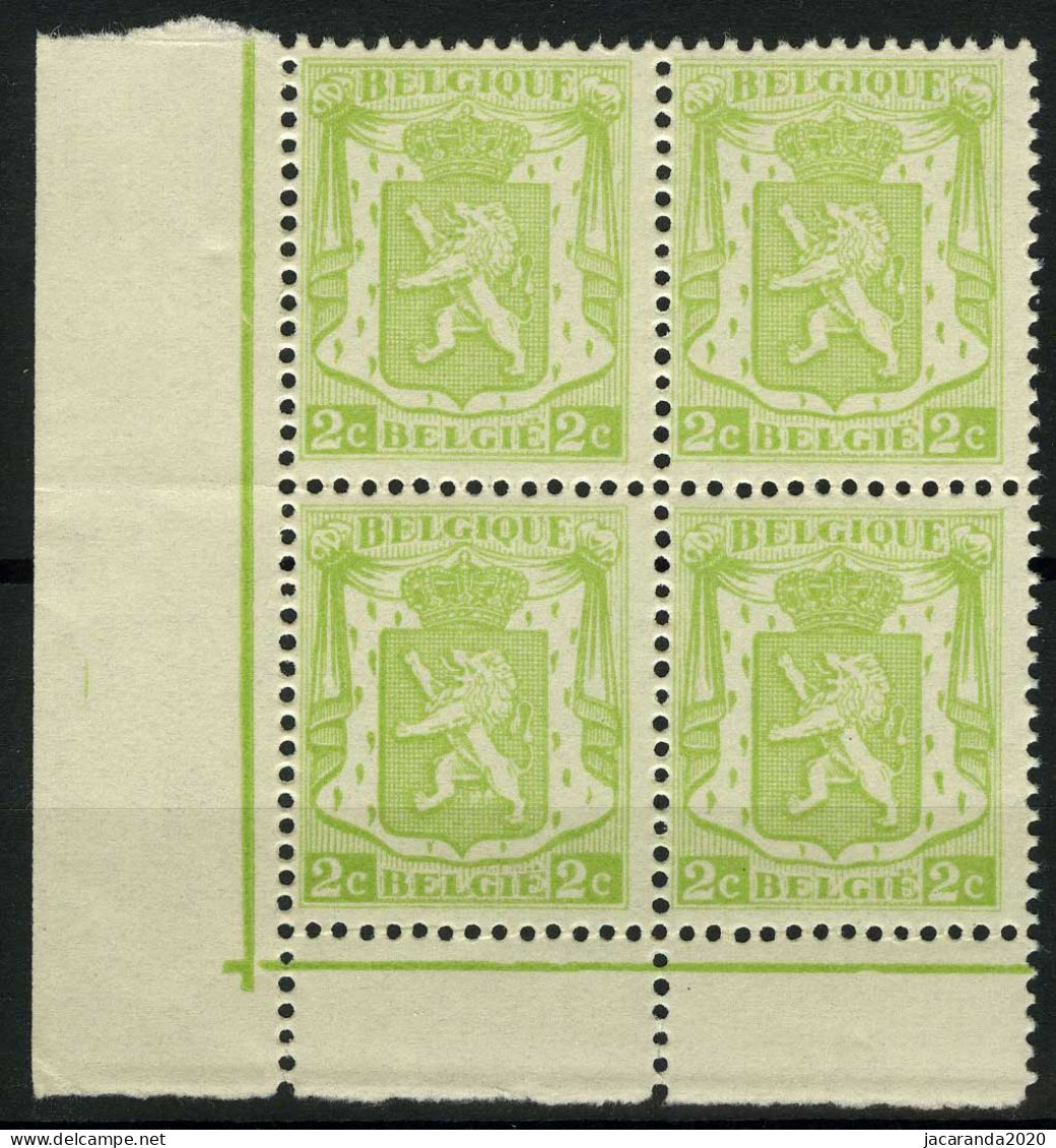 België 418Aa-V ** - Witte Vlek Aan Poot - Tache Blanche à La Patte - 1931-1960