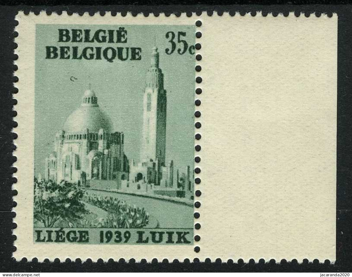 België 484-V3 ** - Boemerang Boven Basiliek - Boomerang Au-dessus De La Basilique - 1931-1960