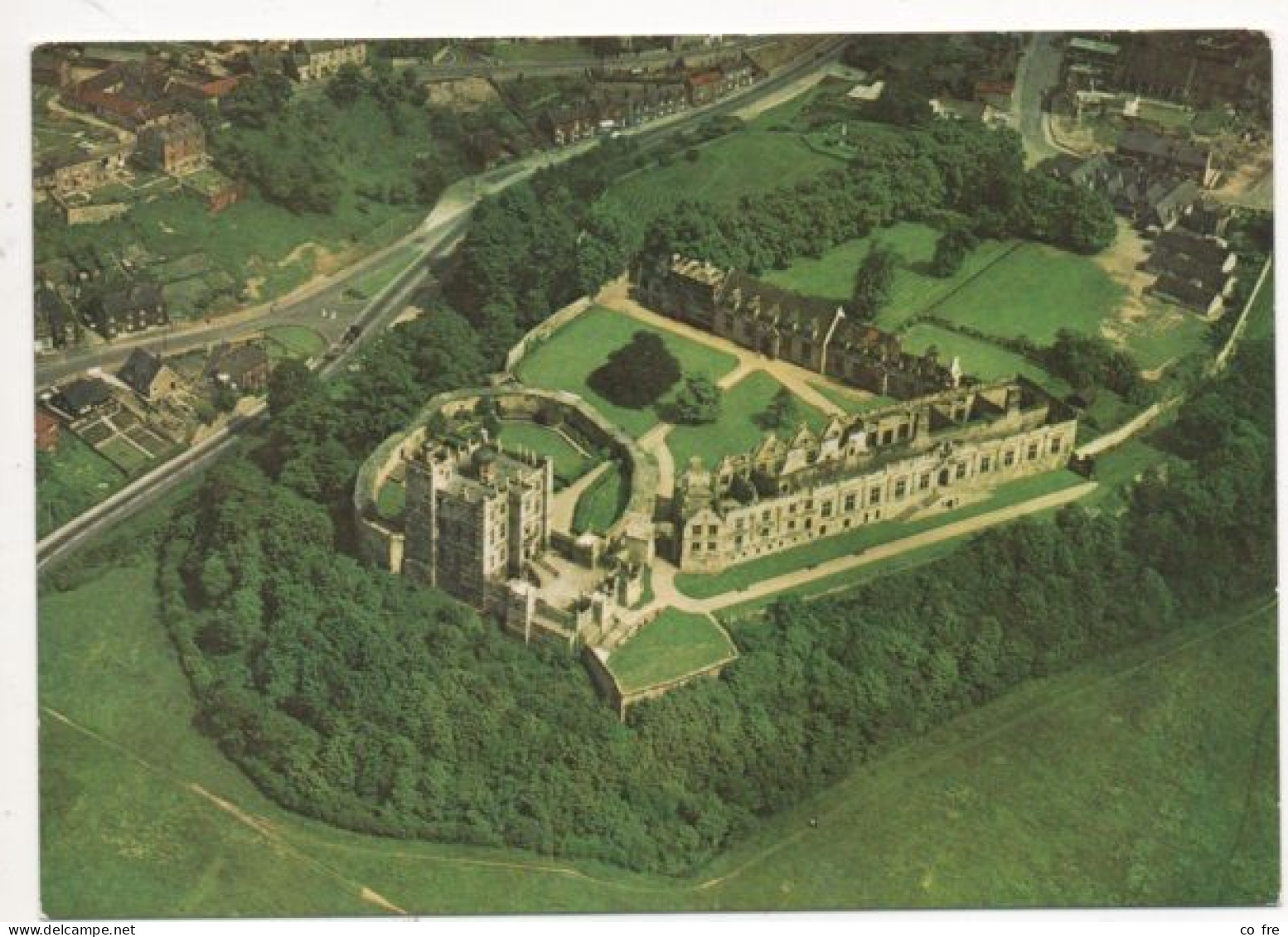 Bolsover Castle, Vue Aérienne - Derbyshire