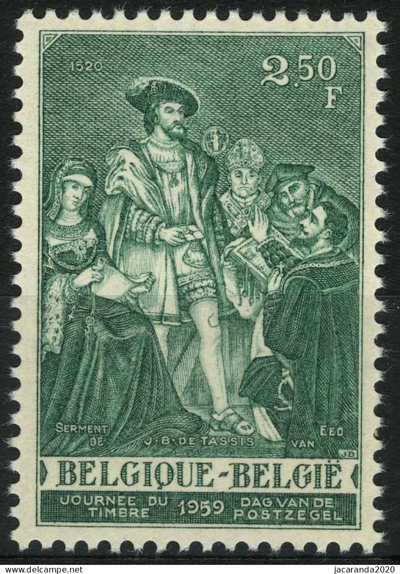 België 1093-V ** - Litteken Op Knie - Balafre Sur Le Genou - Cote: € 22,00 - 1931-1960