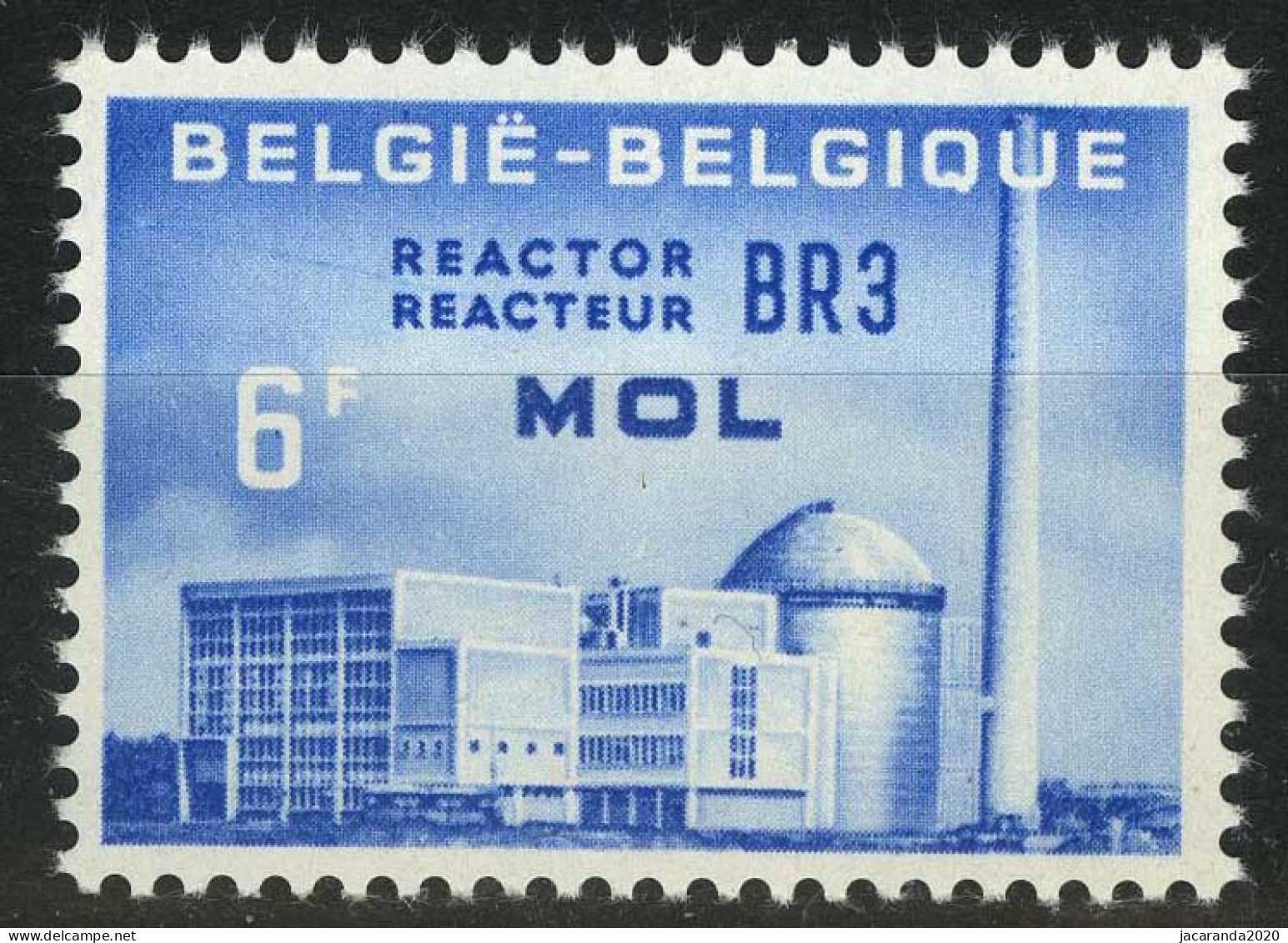 België 1197 ** - Blauwe Lijn - Ligne Bleue - 1961-1990