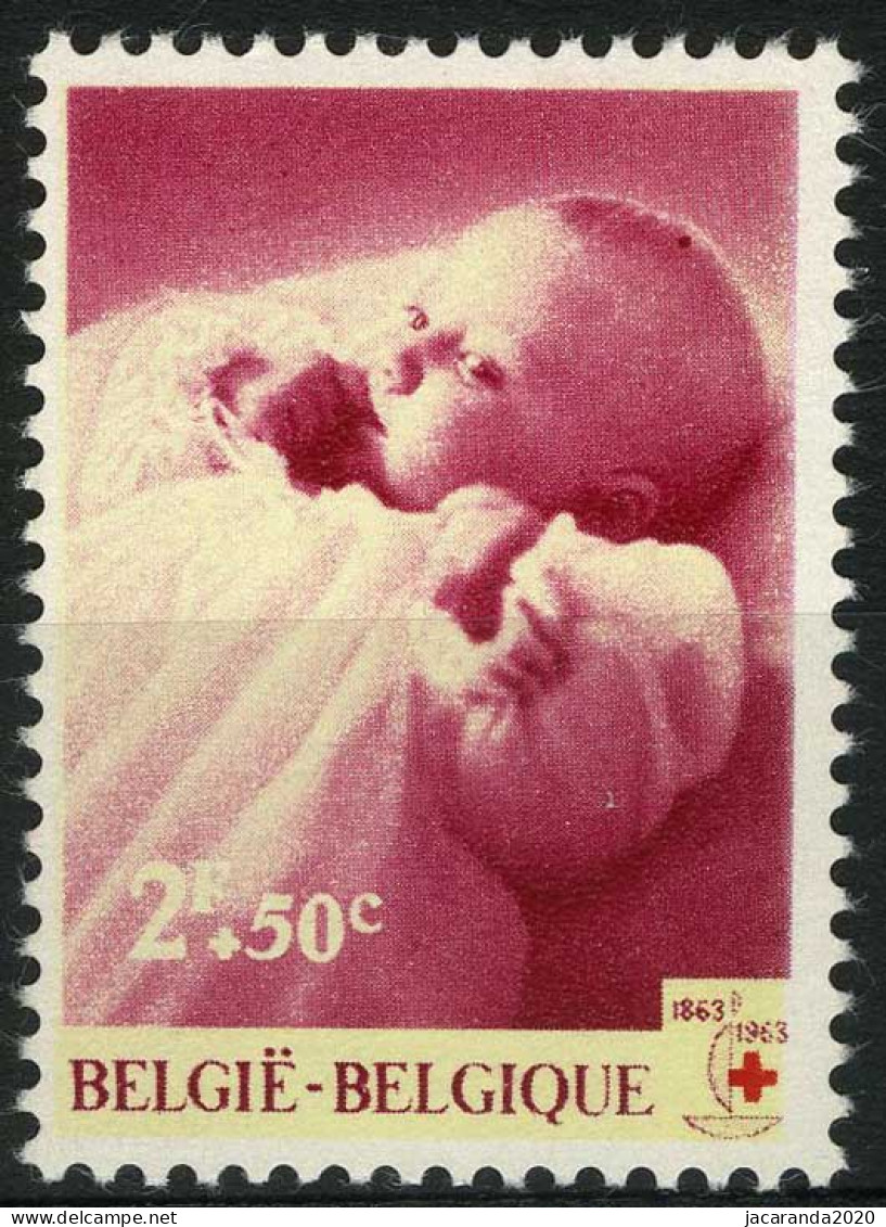 België 1264-V * - Vlek Op Het Hoofd - Tache Sur La Tête - Cote: ? - 1961-1990