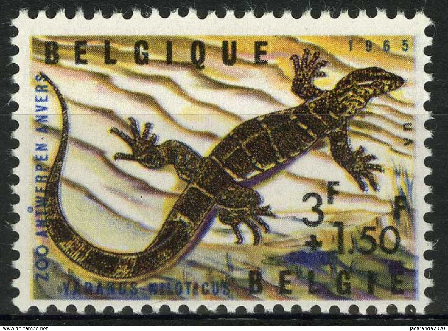 België 1346-V? ** - Blauwe Vlek Naast T Van Antwerpen  - Tache Bleue à Coté Du T   - 1961-1990