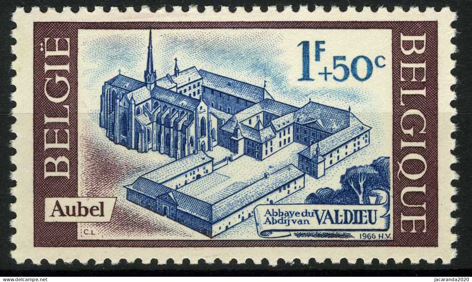 België 1386-V1 ** - Waterput In Binnenhof - Puits Dans La Cour - Cote: € 9,00 - 1961-1990