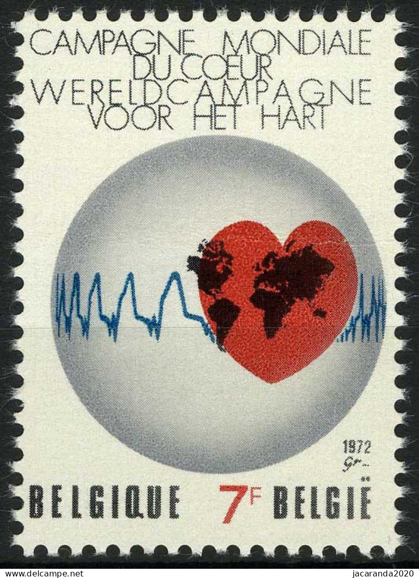 België 1619-Cu ** - Continent Buiten Hart - Continent Hors Du Coeur - Cote: € 25,00 - SUP - 1961-1990