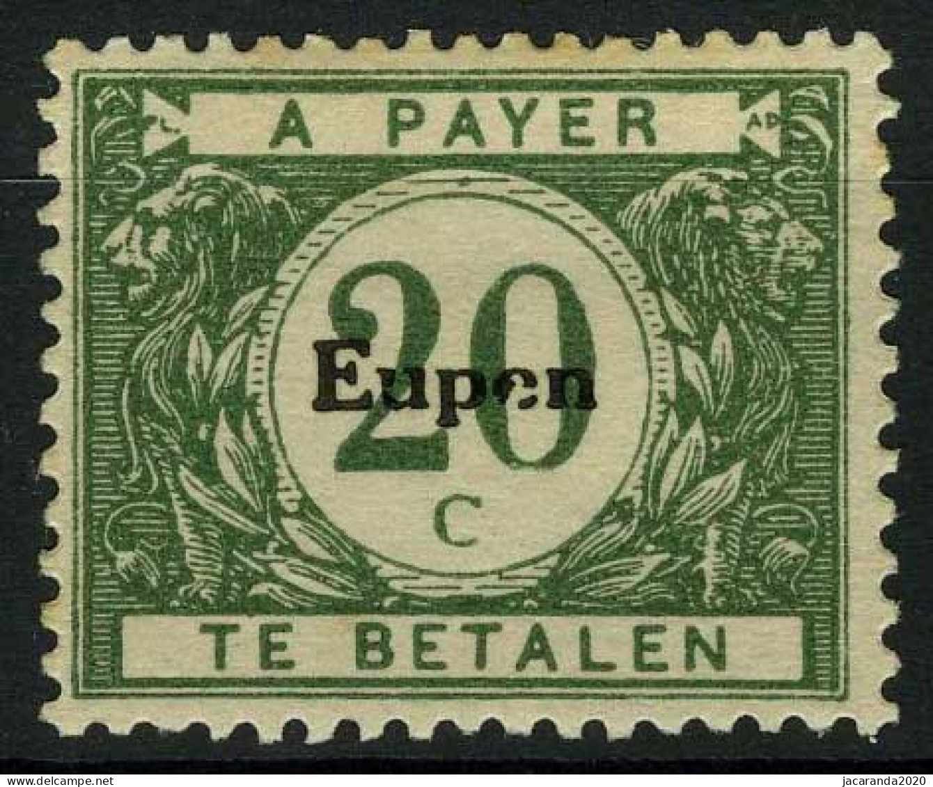 België OC103-V * - Gebroken E In Eupen - "e" Cassé Dans Eupen - Altri & Non Classificati