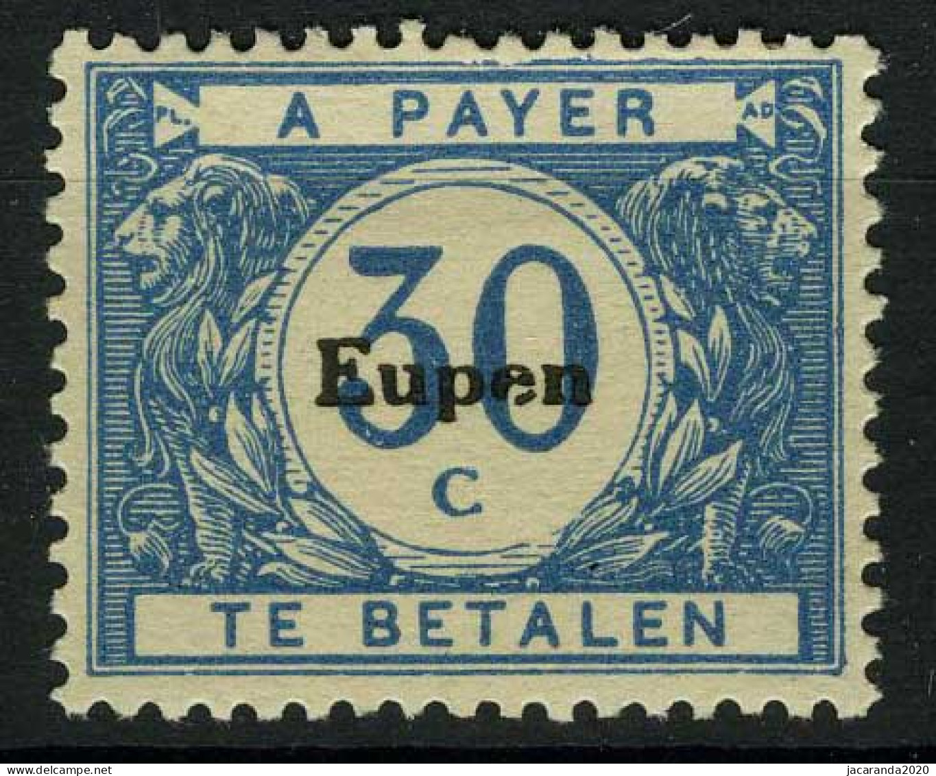 België OC104-V * - Gebroken E In Eupen - "e" Cassé Dans Eupen - Other & Unclassified