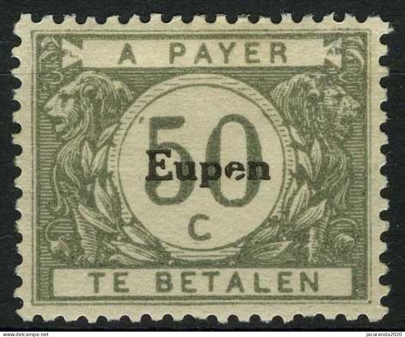 België OC105-V * - Gebroken E In Eupen - "e" Cassé Dans Eupen - Other & Unclassified