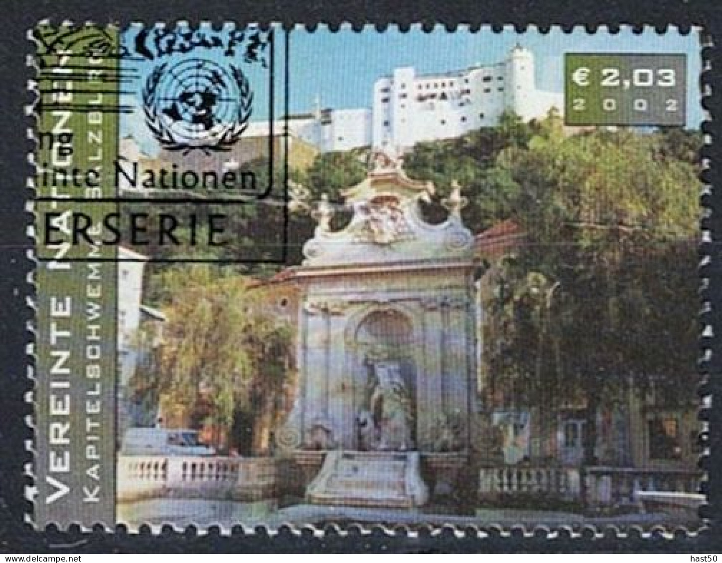 UNO Wien Vienna Vienne - Kapitelschwemme, Salzburg (MiNr: 356) 2002 - Gest Used Obl - Gebraucht