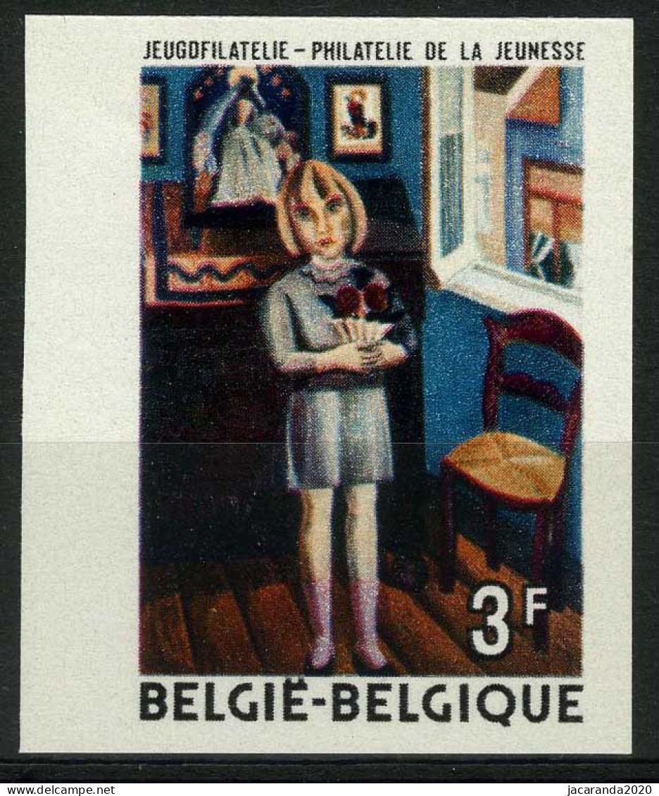 België 1638 - Jeugdfilatelie - Gustave De Smet - "Beatrijs Permeke" - Ongetand - Andere & Zonder Classificatie