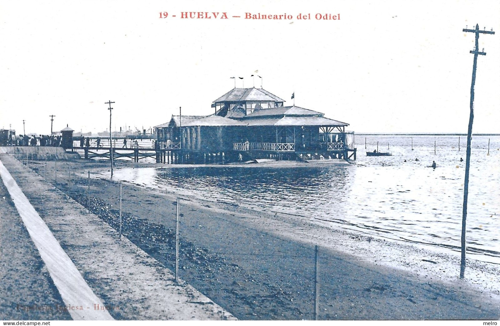 Tarjeta Postal - ESPAÑA - HUELVA...BALNEARIO DEL ODIEL - Huelva