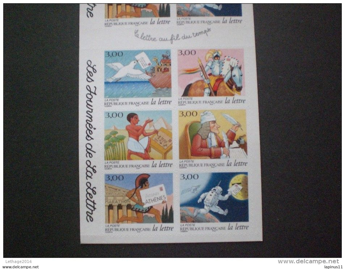 STAMPS France FRANCE CARNETS 1998 Postal Communication Through Times - Self-adhesive - Booklets