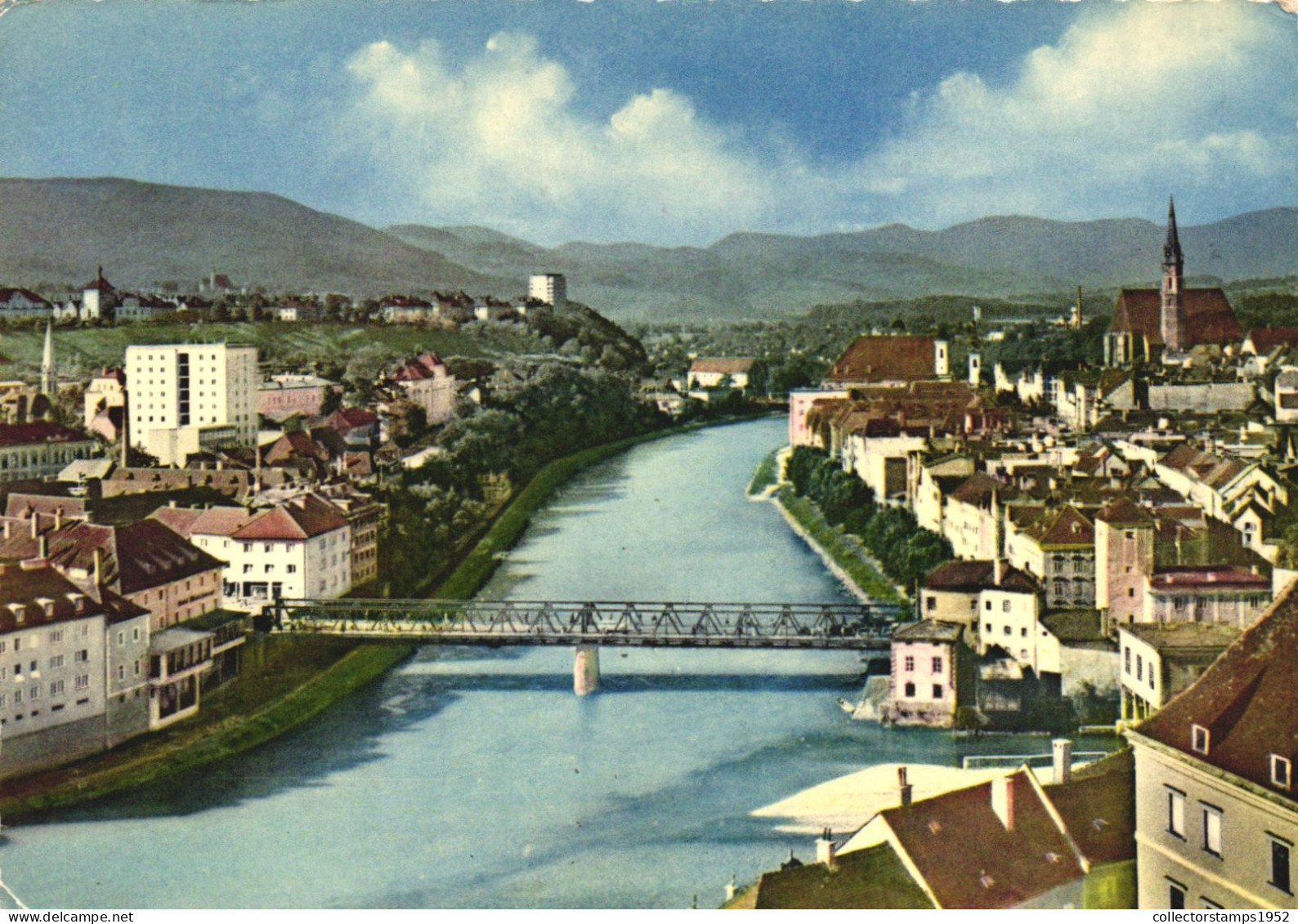 STEYR, ENNS, ARCHITECTURE, BRIDGE, AUSTRIA, POSTCARD - Steyr