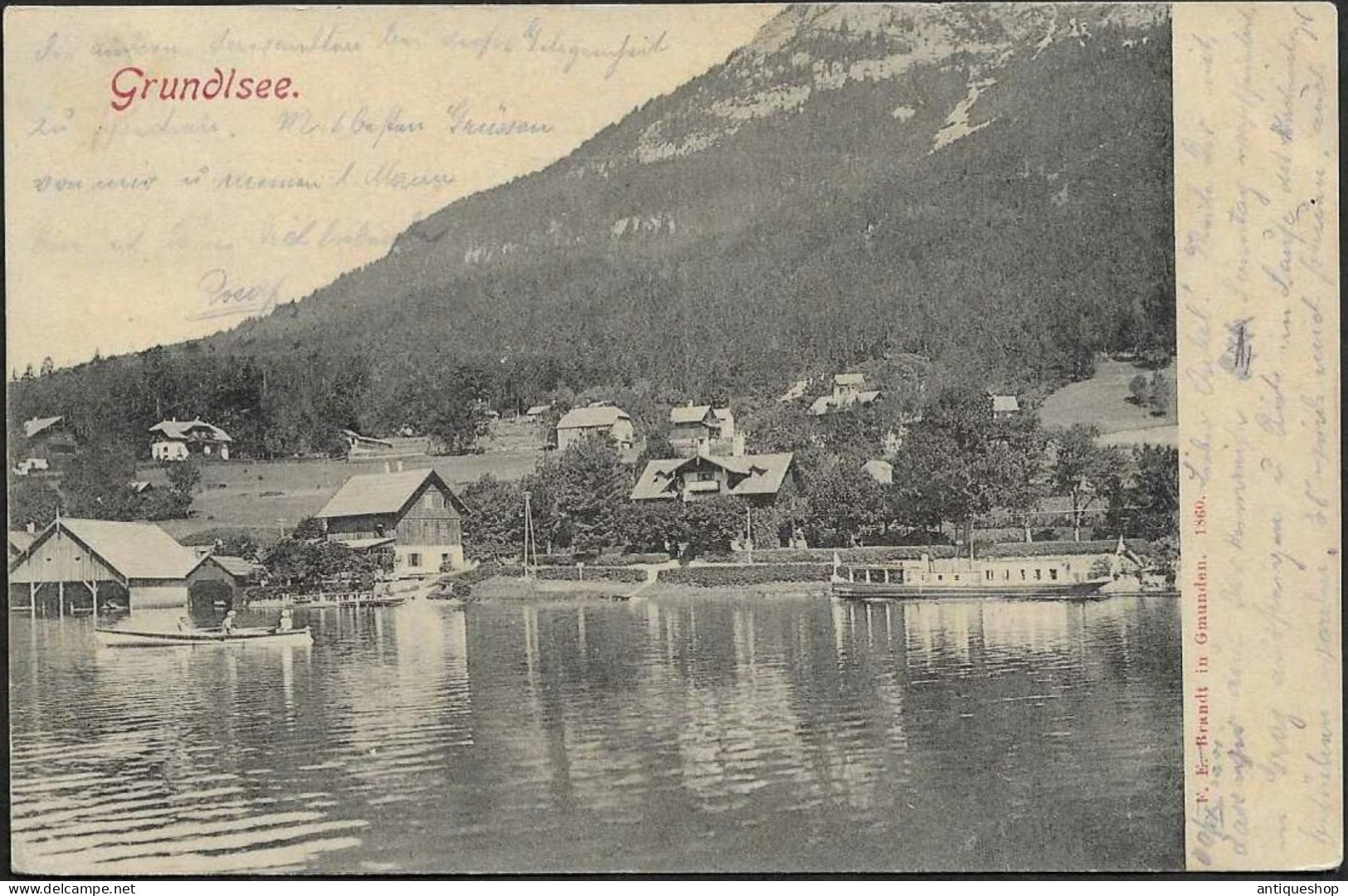 Austria-----Grundlsee------old Postcard - Liezen