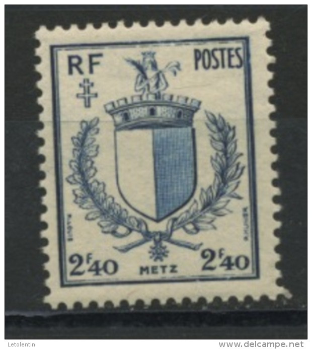 FRANCE -  ARMOIRIES - N° Yvert  734** - 1941-66 Stemmi E Stendardi