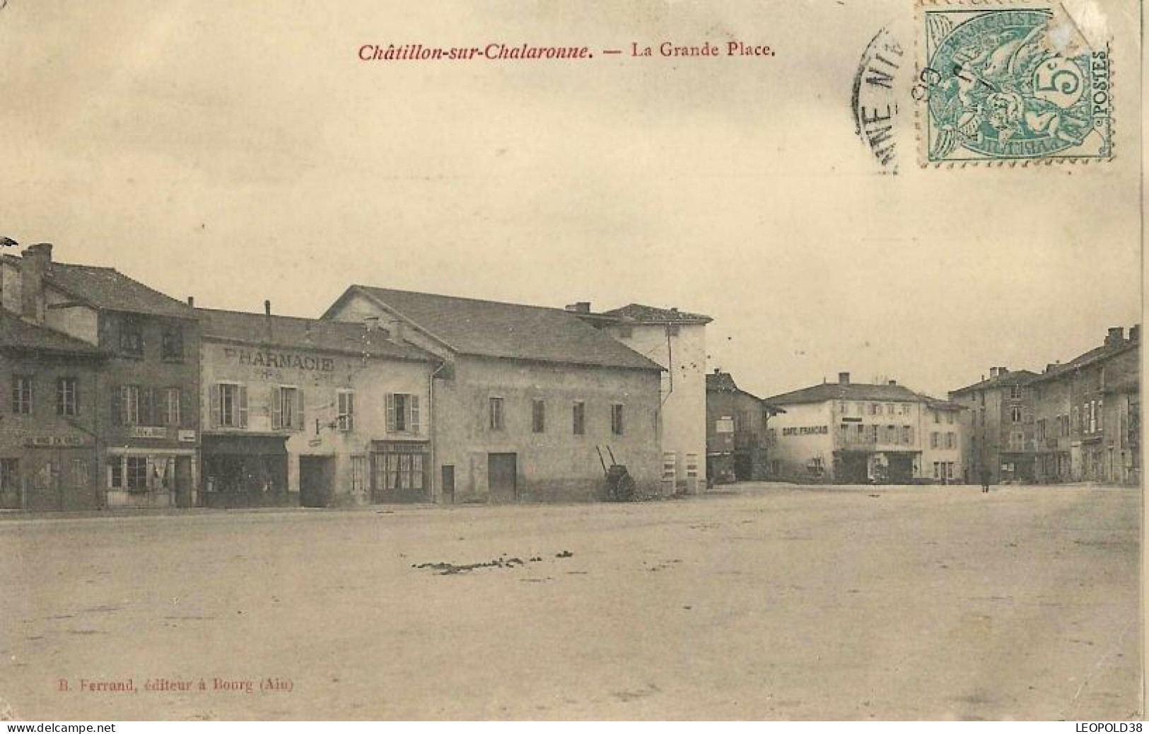 Châtillon-sur-Chalaronne La Grande Place - Châtillon-sur-Chalaronne