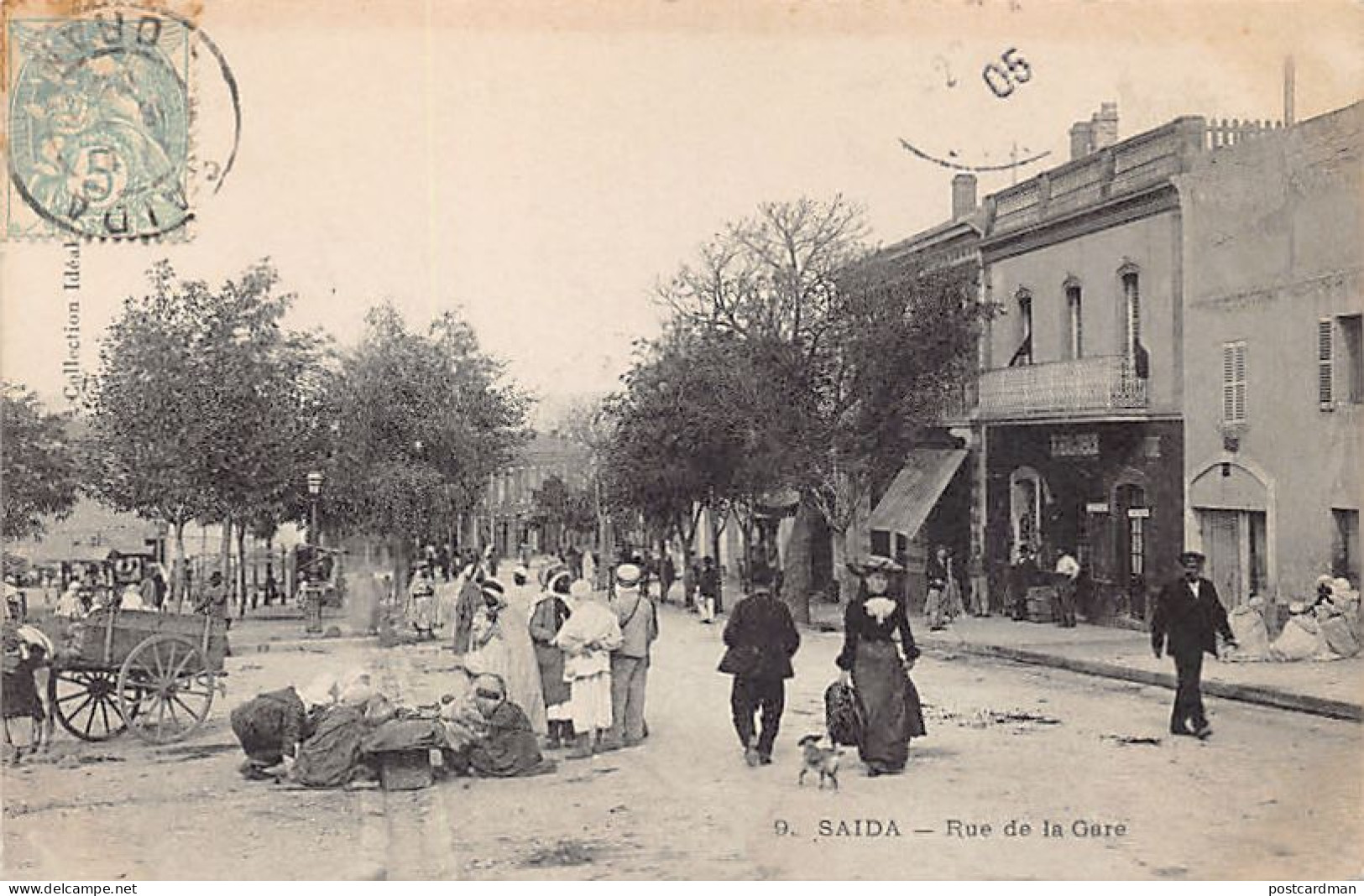 Algérie - SAÏDA - Rue De La Gare - Ed. Collection Idéale P.S. 9 - Saïda
