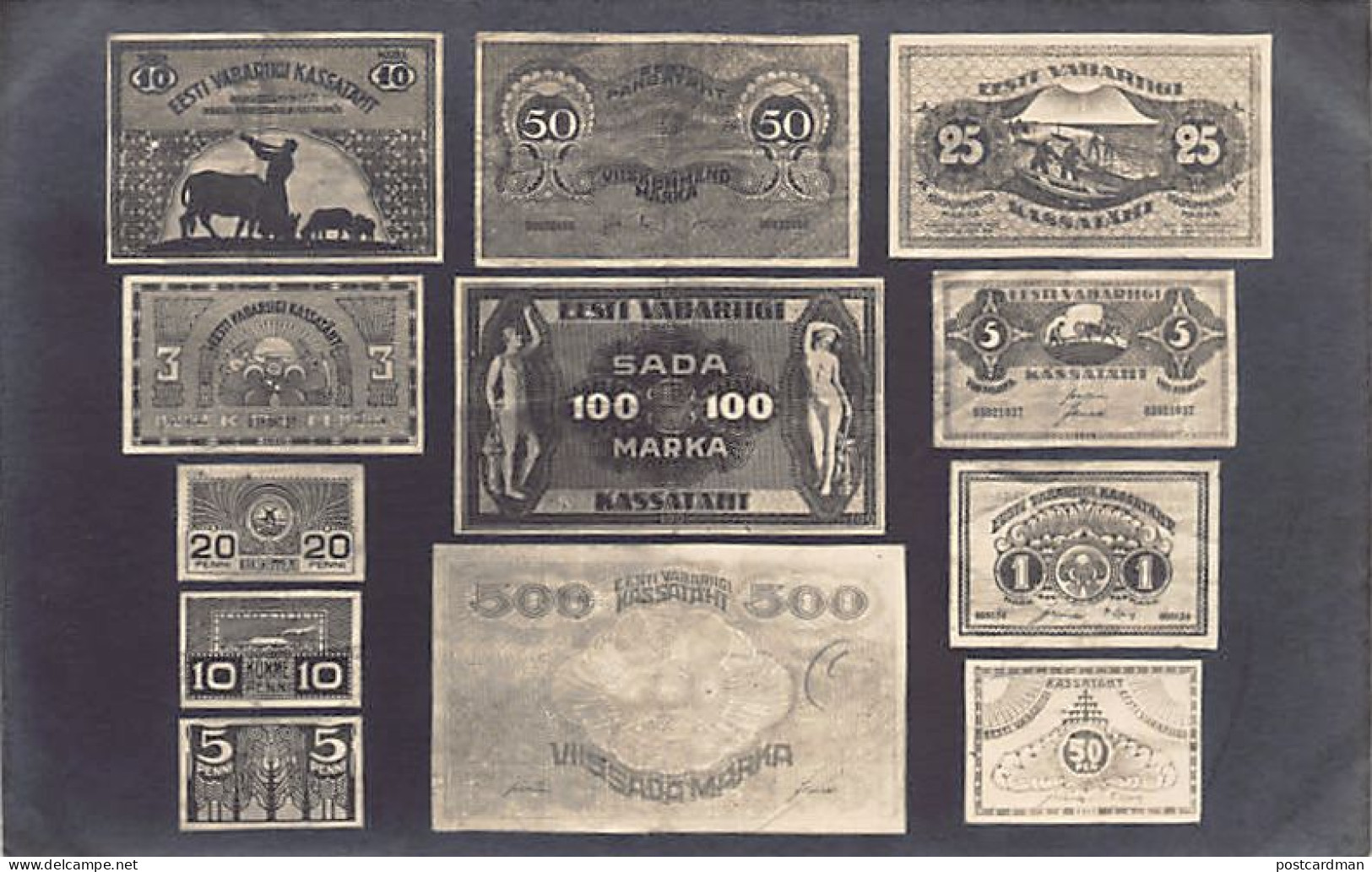 Estonia - Estonian Banknotes - Publ. Unknown  - Estonie