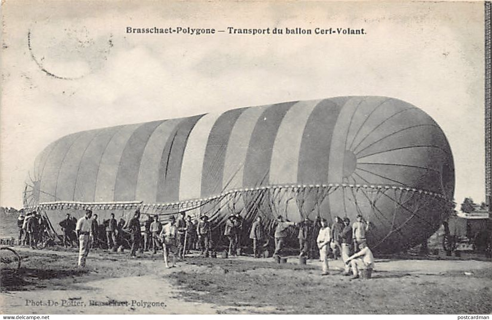 Brasschaat Polygoon - Transport Du Ballon Cerf-Volant - Uitg. F. De Potter. - Brasschaat
