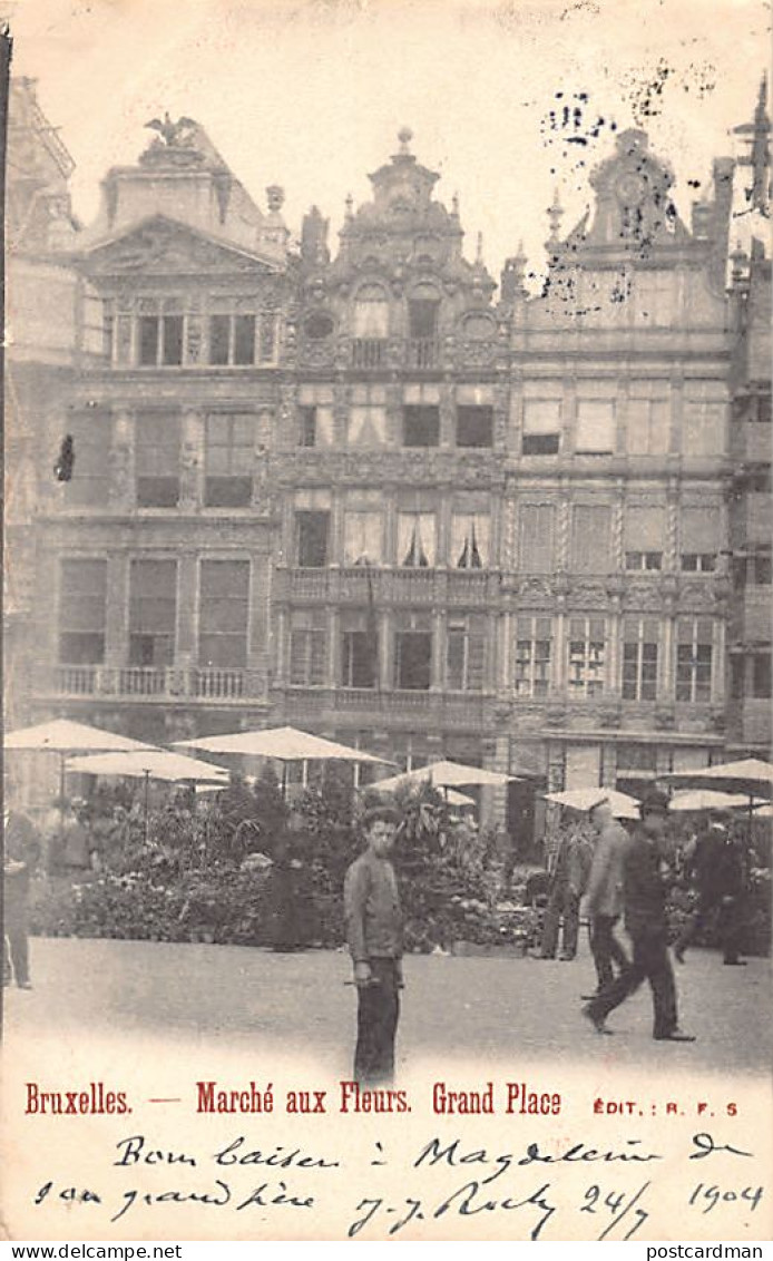 BRUXELLES - Marché Aux Fleurs, Grand Place - Ed. R.F.S. - Märkte