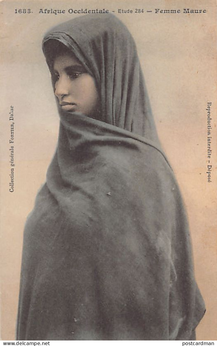 MAURITANIE - Femme Maure - Ed. Fortier 1683 - Mauritanië
