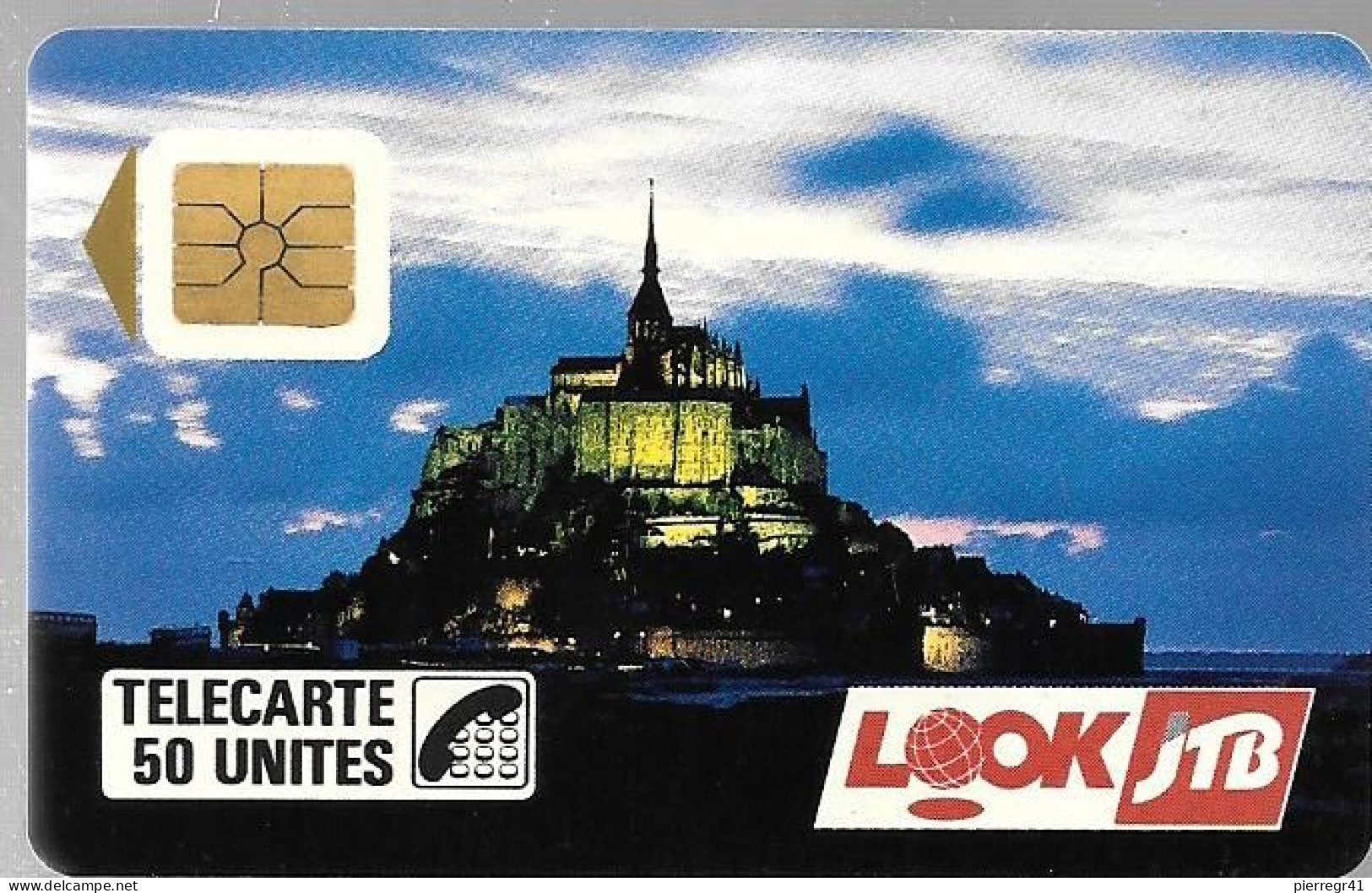 CARTE²°-PUBLIC-03/1989-F-69--S O2-50U-J.T.B-MONT ST MICHEL-V° Pe2523-Reste 10U-TB E-LUXE - 1989