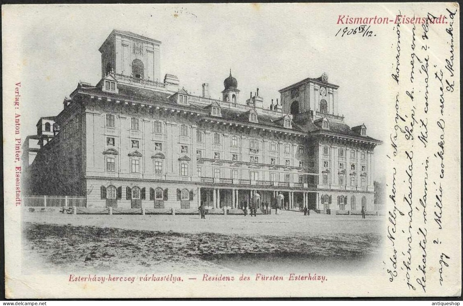 Austria-----Eisenstadt-----old Postcard - Eisenstadt