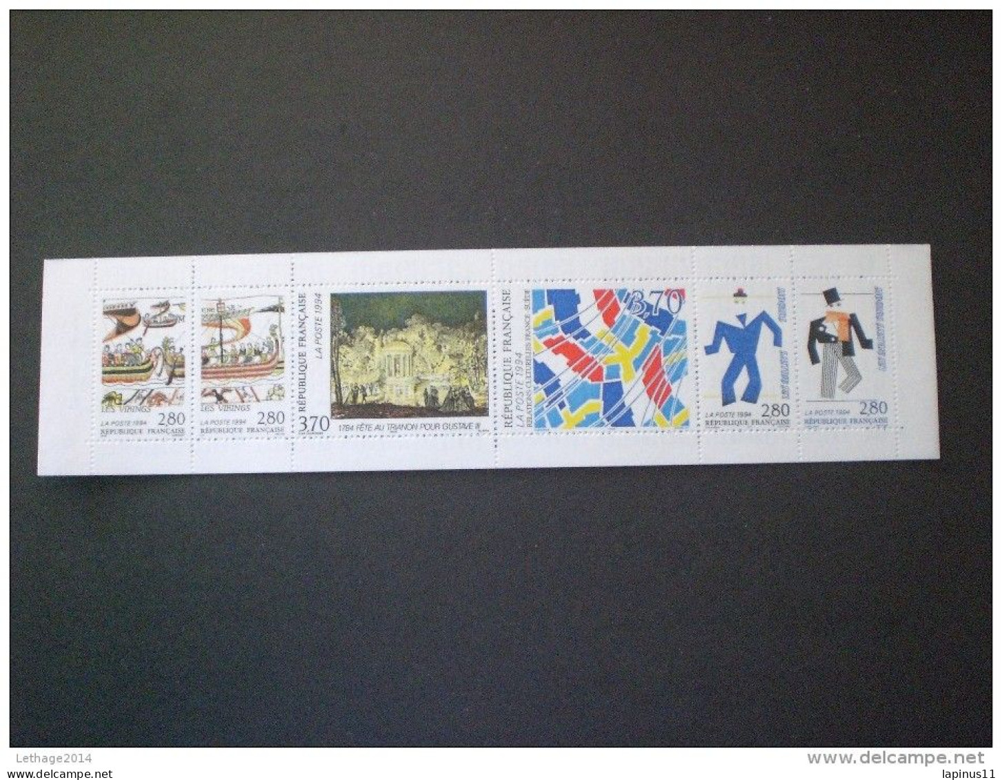 STAMPS FRANCE CARNETS 1995 The Day Of Stamps - Personnages