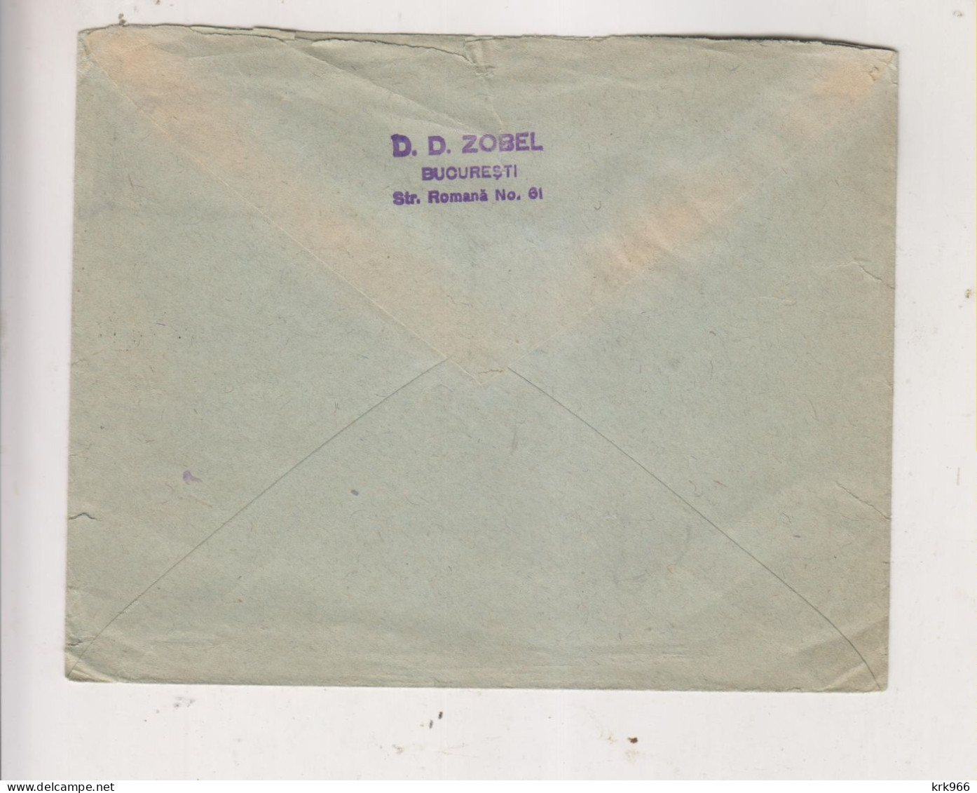 ROMANIA  1928 BUCURESTI-GRIVITA Registered Cover To Austria - Covers & Documents