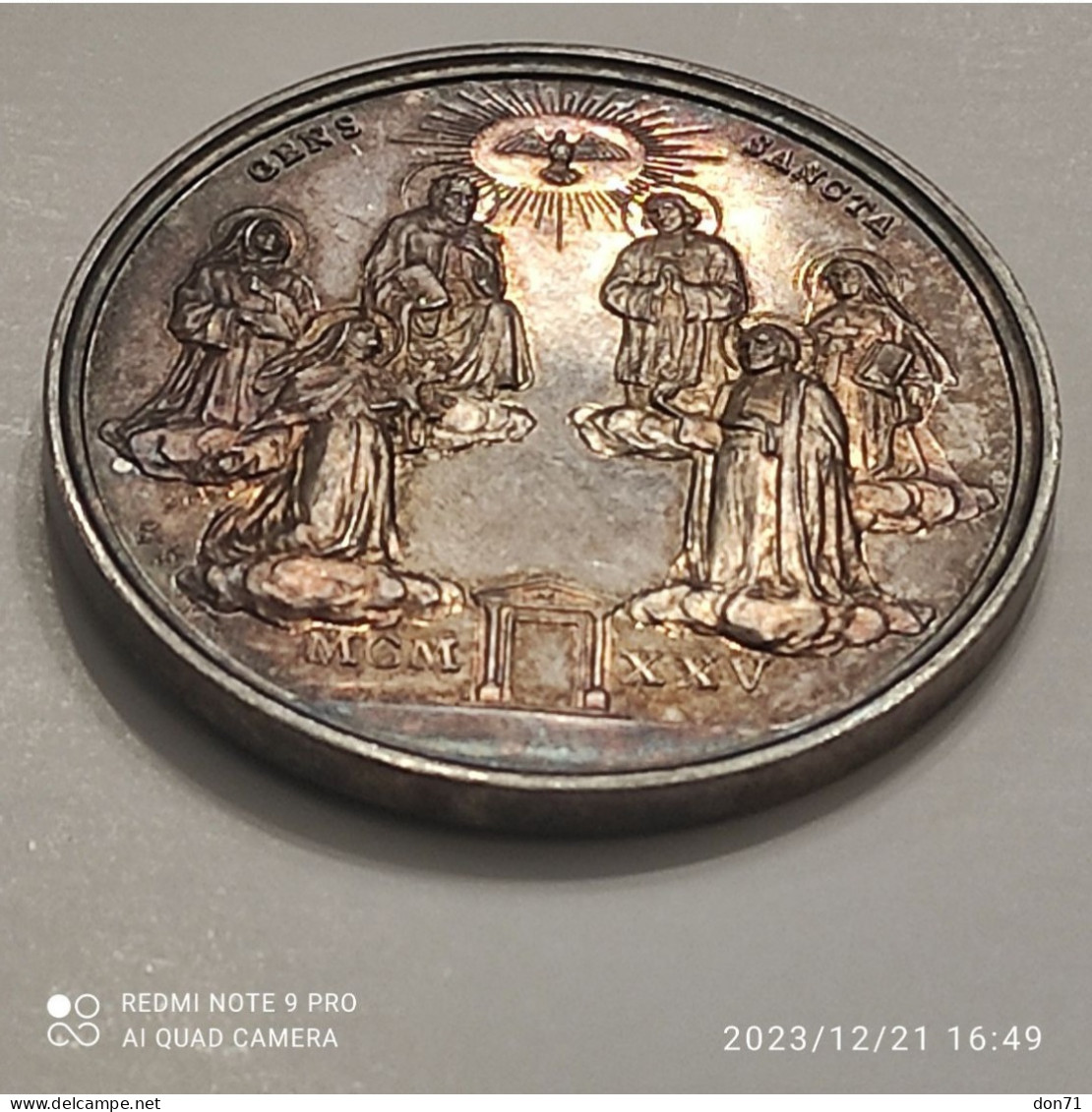 Vaticano - Pio XI medaglia AG