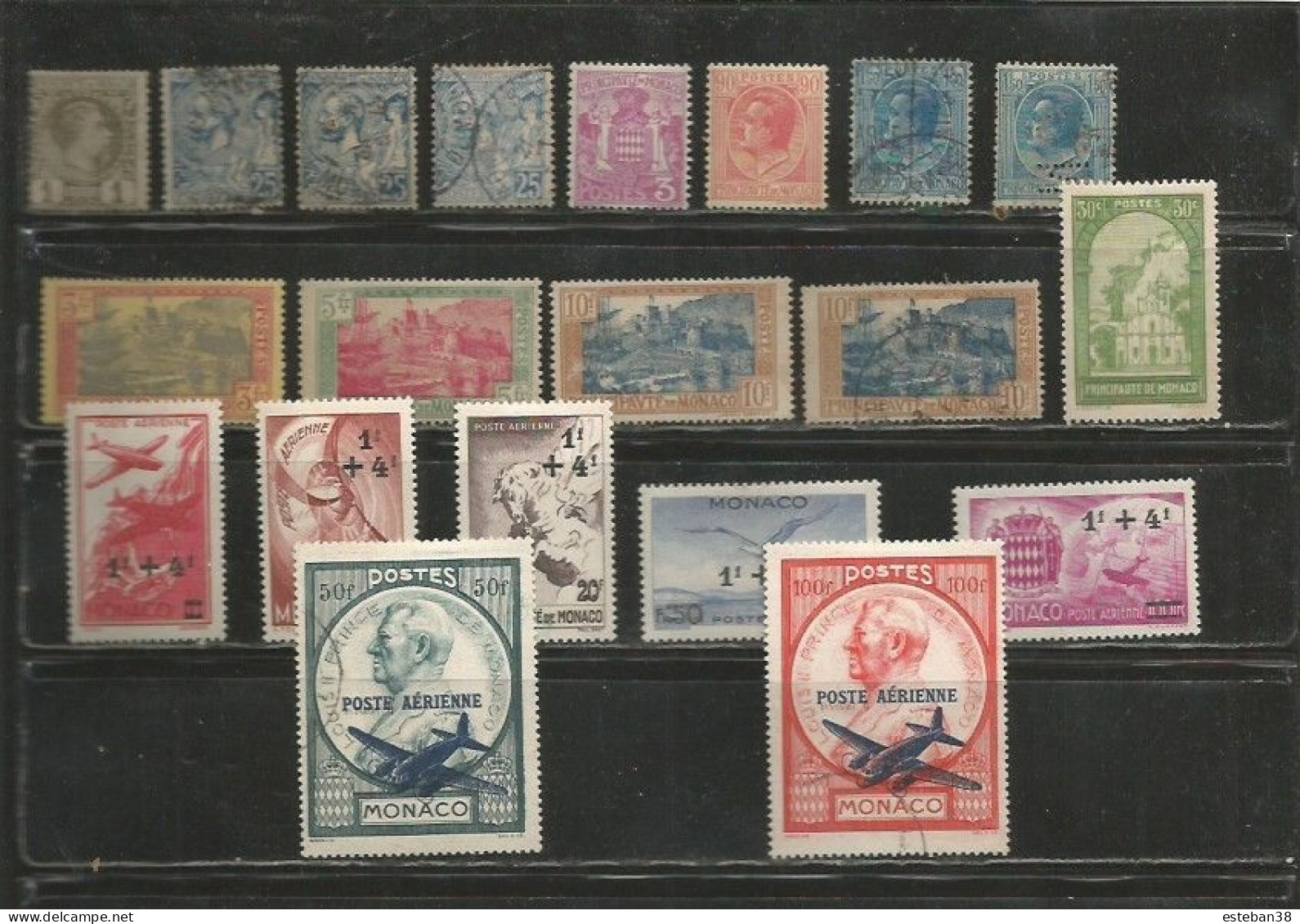 Monaco Timbres Diverses - Collections, Lots & Series