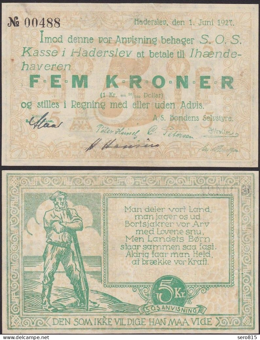 Dänemark ~ Denmark  ~ Danmark 5 Kr. HADERSLEBEN - HADERSLEV (12103 - Denmark