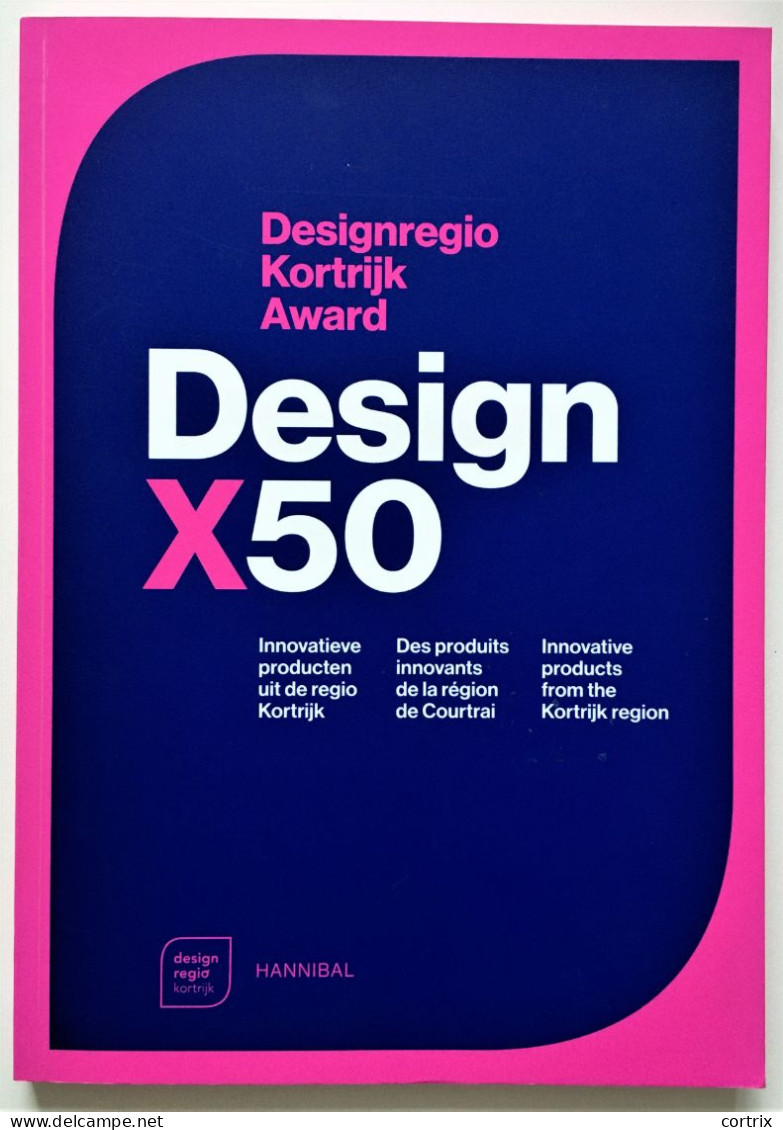 6 boeken Design X50 - innovatieve producten uit de regio Kortrijk