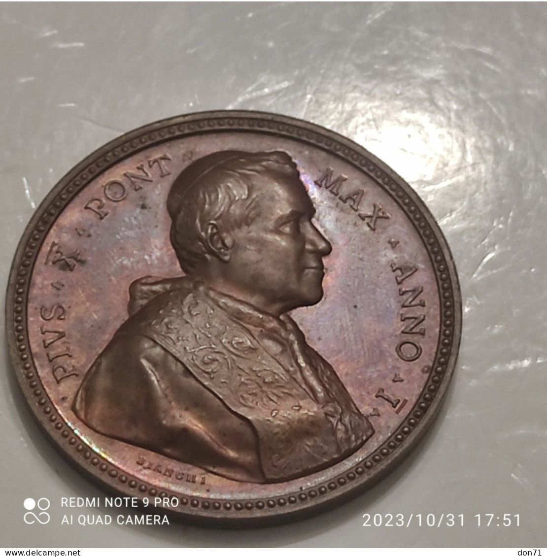 Vaticano - Pio XII Medaglia "Canonizazzione" - Royaux/De Noblesse